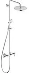 Duravit Duschsystem C.1 Ausl. 350mm, m Brause-Einhebelmischer, chrom