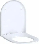 Geberit WC-Sitz Acanto Quick-R., MS verchromt, m Absenkaut., we.