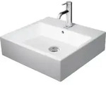 Duravit M&ouml;belwaschtisch geschliffen Vero Air 50x47cm, we, m HL, &Uuml;L, Hahnlochbank