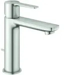 Grohe Waschtisch-Einhebelmischer Lineare 1/2", S-Size, Ablaufgarnitur, supersteel