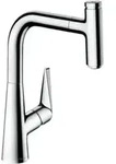 hansgrohe Sp&uuml;ltisch-Einhebelmischer 220 Talis Select M51 mit Ausziehbrause, 1et,