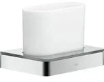 hansgrohe Zahnglas Axor universal Glas, Wandmontage, Halter chrom