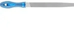 PFERD TOOLS Werkstattfeile mit Heft Flachspitz 200mm Hieb 3 f&uuml;r Feinbearbeitung,