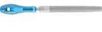 PFERD TOOLS Werkstattfeile mit Heft Halbrund-Spitz 150mm Hieb 2 universell zum