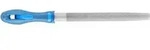 PFERD TOOLS Werkstattfeile mit Heft Halbrund-Spitz 200mm Hieb 1 f&uuml;r grobe