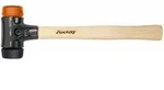 Wiha Schonhammer Safety mittelweich/ hart mit Hickory-Holzstiel, Rund-Schlagkopf 30