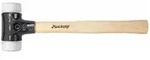 Wiha Schonhammer Safety sehr hart/sehr hart mit Hickory-Holzstiel, Rund-Schlagkopf 40