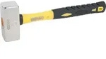 KS Tools EDELSTAHL F&auml;ustel mit Fiberglasstiel, 900g