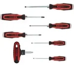 KS Tools ERGOTORQUEmax Schlagkappen-Schraubendreher-Satz, 7-teilig