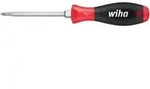 Wiha Schraubendreher SoftFinish&reg; Phillips mit Sechskantklinge und Sechskantansatz