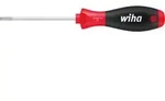 Wiha Schraubendreher SoftFinish&reg; Schlitz mit Rundklinge 6,5 mm x 200 mm
