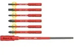 Wiha Bit Set slimBit electric gemischt mit slimBit Halter 7-tlg.