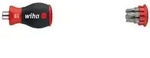 Wiha Schraubendreher mit Bit Magazin magnetisch TX mit 6 Bits, Stubby, 1/4" in