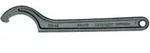 Gedore Hakenschl&uuml;ssel mit Nase, f&uuml;r Nutmuttern, SW 95-100 mm, Spitzen-&Oslash; 5 mm,