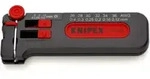 KNIPEX 12 80 040 SB Mini-Abisolierwerkzeug 100 mm