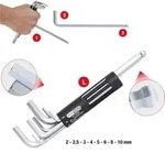KS Tools 3 in 1 Innen6kant-Winkelstiftschl&uuml;ssel-Satz,8-tlg. lang, Kugelkopf