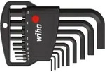Stiftschl&uuml;ssel Set im Classic Halter Sechskant 9-tlg. schwarzoxidiert (06379)