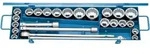 Gedore D 32 EMAU-2 Steckschl&uuml;ssel-Satz 3/4" 25-teilig UD-Profil mm+ZOLL