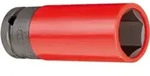 Gedore Kraft schraubereinsatz mit Schonh&uuml;lse, Nuss 1/2" 12,5 mm Antrieb, 6-kant, SW