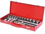 KS Tools 1/2" Steckschl&uuml;ssel-Satz, 24-teilig 6-kant