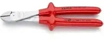 KNIPEX 74 07 250 Kraft-Seitenschneider tauchisoliert, VDE-gepr&uuml;ft verchromt 250 mm