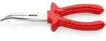 KNIPEX 26 27 200 Flachrundzange mit Schneide (Storchschnabelzange) tauchisoliert,