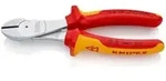 KNIPEX 74 06 180 Kraft-Seitenschneider isoliert mit Mehrkomponenten-H&uuml;llen,