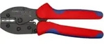 KNIPEX 97 52 37 PreciForce&reg; Crimpzange mit Mehrkomponenten-H&uuml;llen br&uuml;niert 220 mm