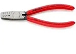 KNIPEX 97 61 145 A Crimpzange f&uuml;r Aderendh&uuml;lsen mit Kunststoff &uuml;berzogen 145 mm