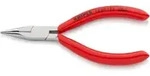 KNIPEX 25 03 125 Flachrundzange mit Schneide (Radiozange) mit Kunststoff &uuml;berzogen