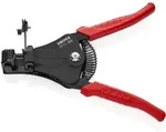 KNIPEX 12 11 180 Abisolierzange mit Formmessern mit Kunststoff-Griffh&uuml;llen schwarz