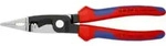 KNIPEX 13 82 200 Elektro-Installationszange mit Comfort-Griffen schwarz atramentiert