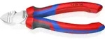 KNIPEX 14 25 160 Abisolier-Seitenschneider mit Comfort-Griffen verchromt 160 mm