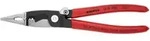 KNIPEX 13 91 200 Elektro-Installationszange mit Kunststoff &uuml;berzogen schwarz