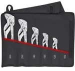 KNIPEX 00 19 55 S4 Zangenschl&uuml;ssel-Set 5-teilig 340 mm