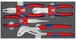 KNIPEX 00 20 01 V17 Zangen-Set in Schaumstoffeinlage 4-teilig