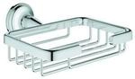 Grohe Ablagekorb Essentials Authentic chrom, Metall, verdeckte Befestigung (40659001)