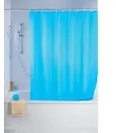 WENKO Duschvorhang 180x200, light blue antis.