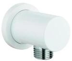 Grohe Wandanschlussbogen Rainshower 1/2", runde Rosette, moon white (27057LS0)