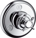 hansgrohe Fertigmontageset Axor Montreux UP-Ab- u. Umstellvent., m Kreuz, chrom