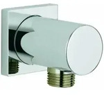 Grohe Wandanschlussbogen Rainshower 1/2", eckige Rosette, chrom