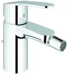 Grohe Bidet-Einhebelmischer Eurostyle Cosmopolitan chrom, mit Ablaufgarnitur