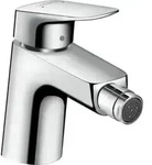 hansgrohe Bidet-Einhebelmischer 70 Logis mit Zugstangen-Ablaufgarnitur, chrom