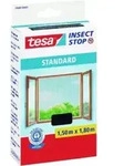 tesa Fliegengitter Stand Klettband f&uuml;r Fenster wei&szlig; 1,5m:1,8m