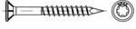Spax Fassade 4,5 x 40 mm LinsenSenkkopf T-STAR plus Teilgewinde CUT-Spitze Edelstahl