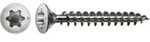 Spax Edelstahl 3 x 25 mm LinsenSenkkopf T-STAR plus Vollgewinde S-Spitze Edelstahl