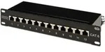 DIGITUS Panel 10" Class E 12-Port LSA 1HE RAL9005 sw DN-91612S