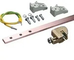Rittal Erdungsschiene Cu, L&auml;nge 1000mm DK 7543.000(VE1Satz)