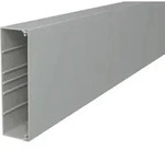 OBO Bettermann Vertr Wand+Deckenkanal m.Obert. 60x210mm,PVC sgr WDK60210GR m.Lochung