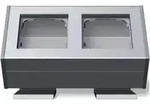 Gira Geh&auml;use 2-fach Aluminium mit Befestigungswinkel 119226